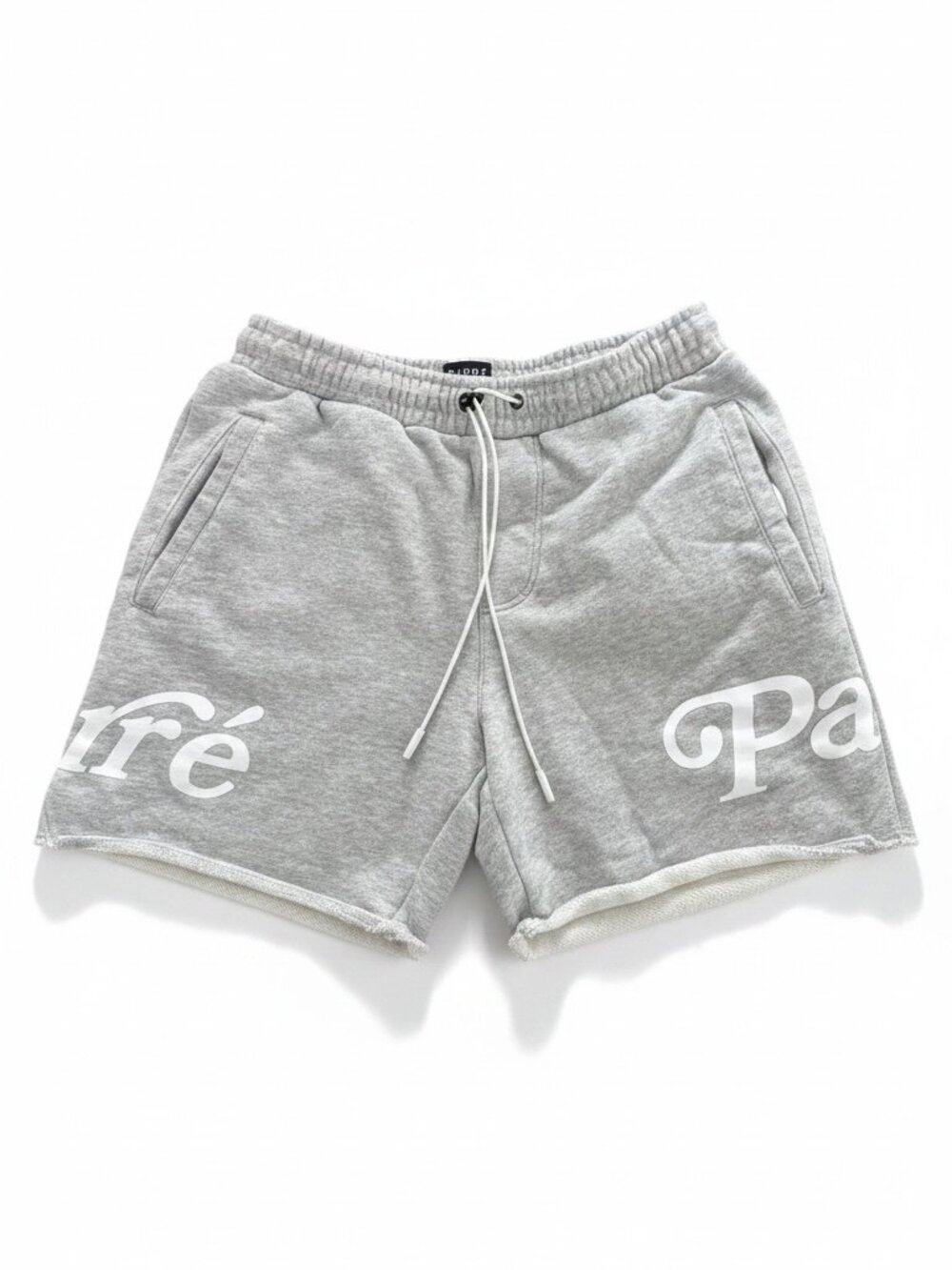 CARRE Gray Cotton Sweat Shorts – S